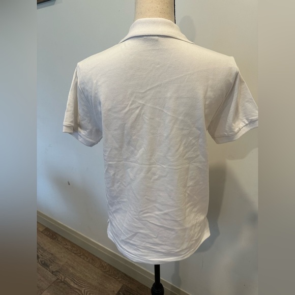 US Polo Assn white polo T-shirt,  collared SZ XL - Picture 3 of 6